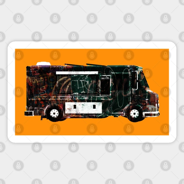 Painted Food Truck Magnet by L'Appel du Vide Designs by Danielle Canonico